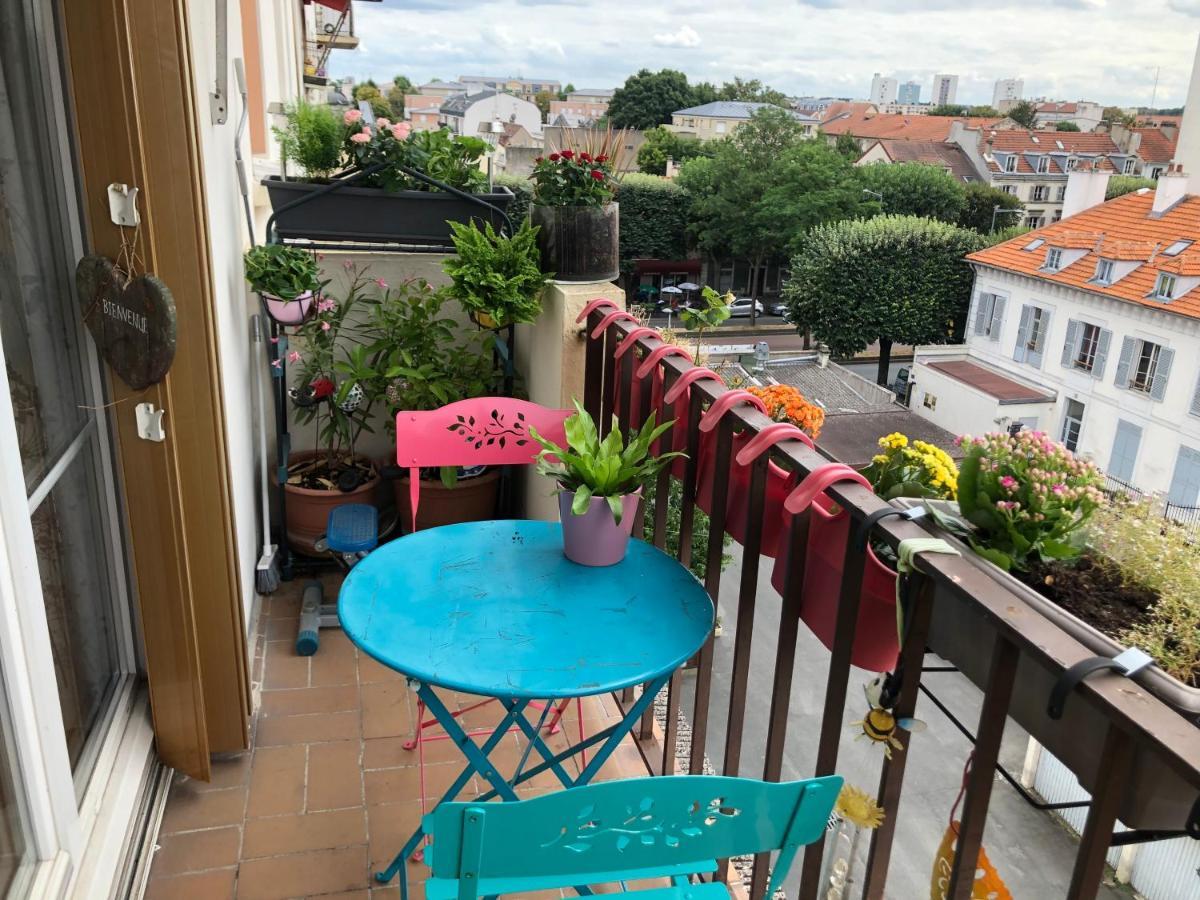 Room With Balcon 20 Minutes From Eiffel Tower Choisy-le-Roi Ngoại thất bức ảnh